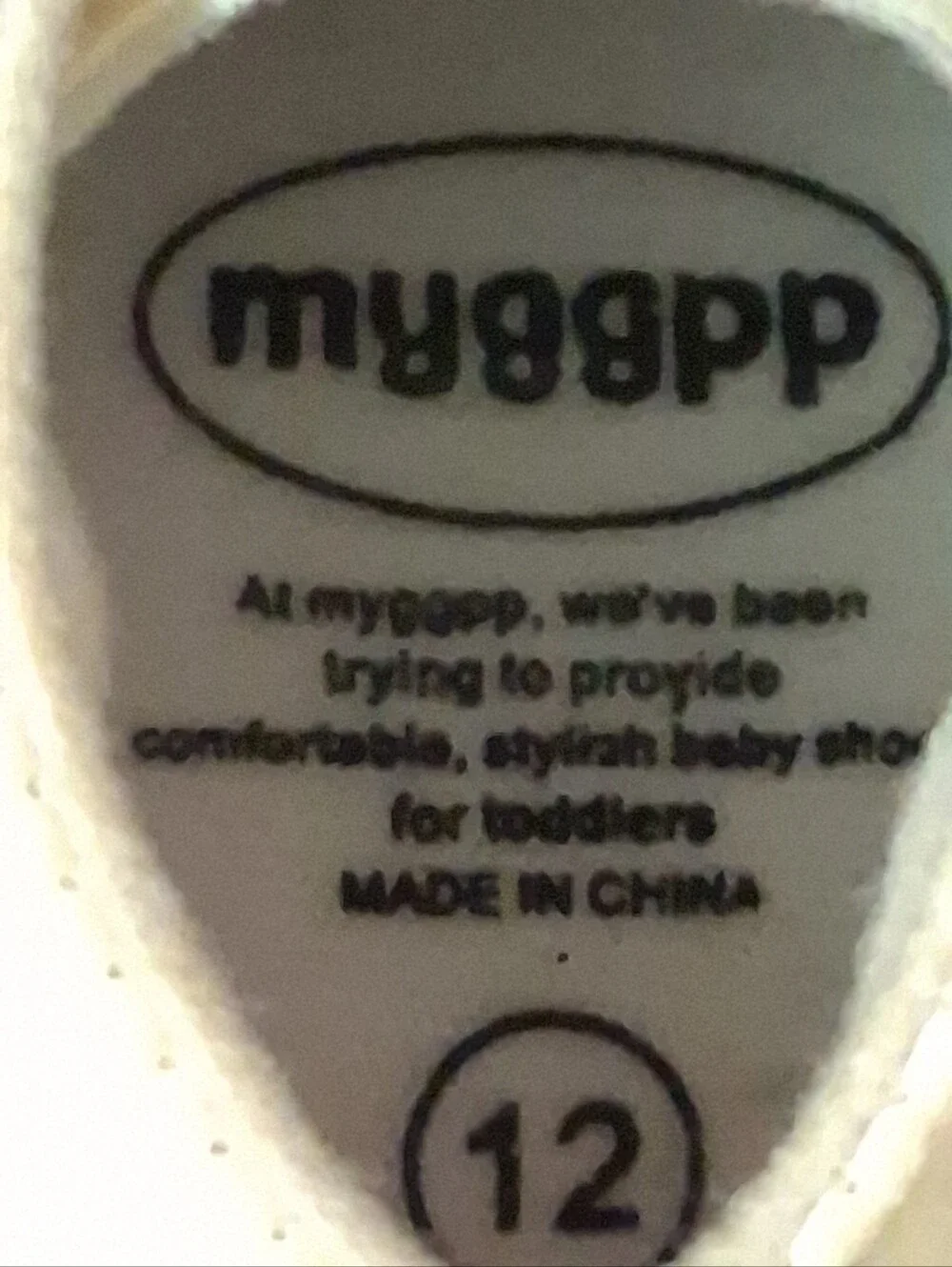 Myggpp size 12
